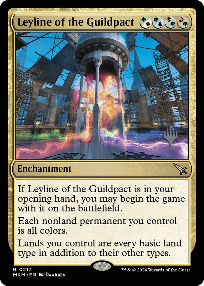 Leyline of the Guildpact (Promo Pack) [Murders at Karlov Manor Promos] Magic: The Gathering