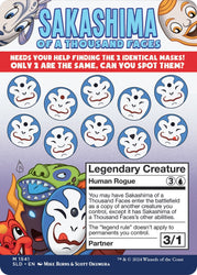 Sakashima of a Thousand Faces [Secret Lair Drop Series] Magic: The Gathering