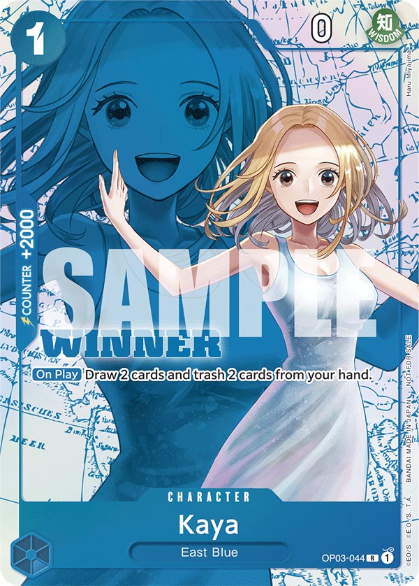 Kaya (Winner Pack Vol. 6) [One Piece Promotion Cards] Bandai