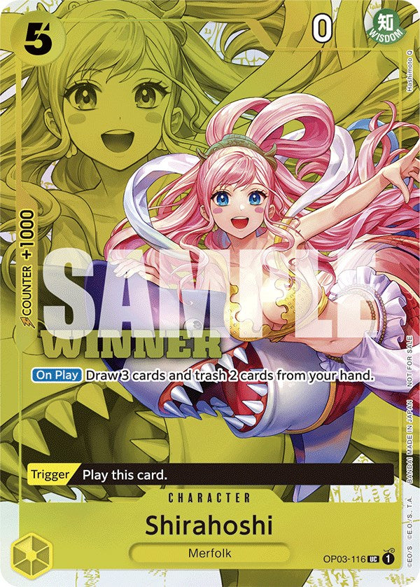 Shirahoshi (Winner Pack Vol. 6) [One Piece Promotion Cards] Bandai