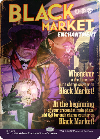 Black Market (Rainbow Foil) [Secret Lair Drop Series] Magic: The Gathering