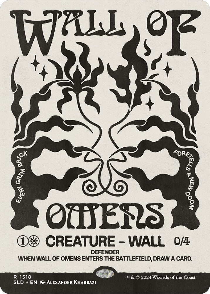 Wall of Omens [Secret Lair Drop Series] Magic: The Gathering