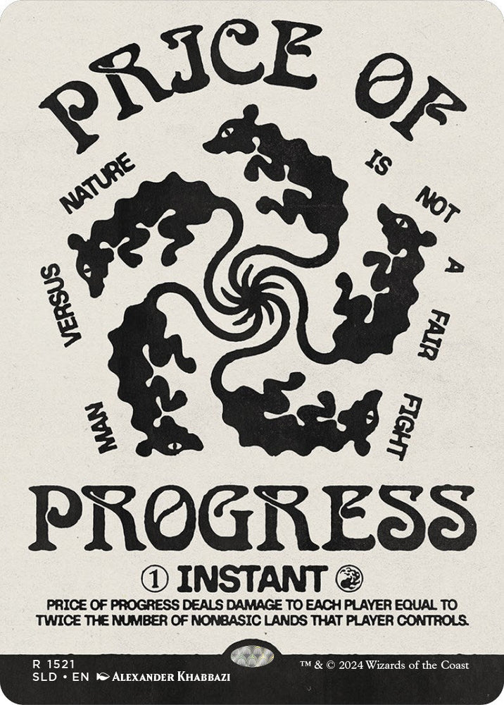 Price of Progress [Secret Lair Drop Series] Magic: The Gathering