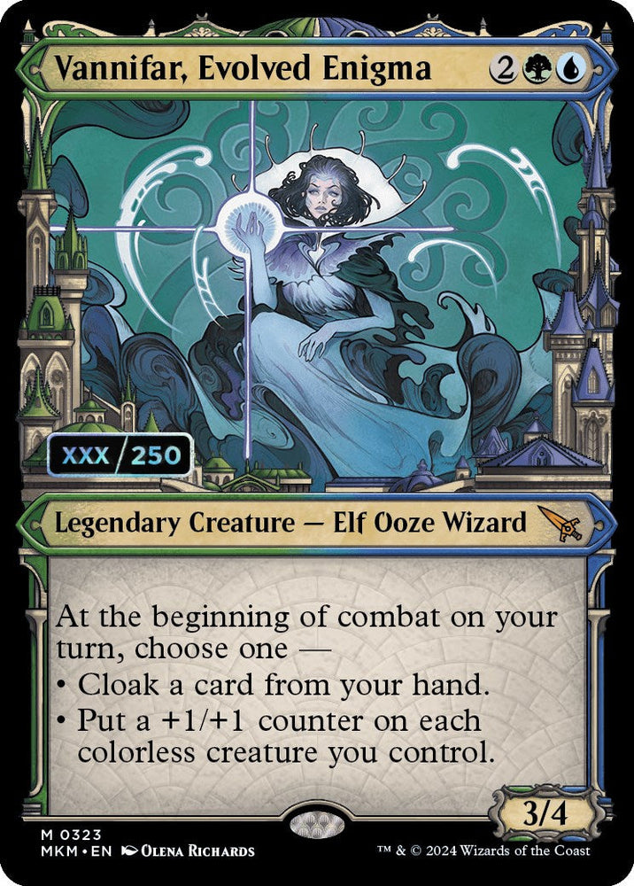 Vannifar, Evolved Enigma (Serialized) [Murders at Karlov Manor] Magic: The Gathering