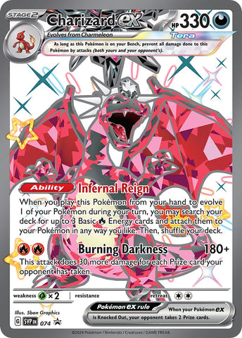 Charizard ex (074) [Scarlet & Violet: Black Star Promos] Pokémon