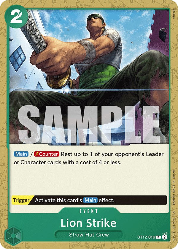 Lion Strike [Starter Deck: Zoro and Sanji] Bandai