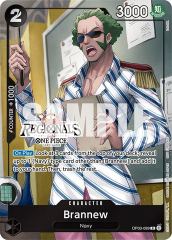 Brannew (Online Regional 2024) [Participant] [One Piece Promotion Cards] Bandai