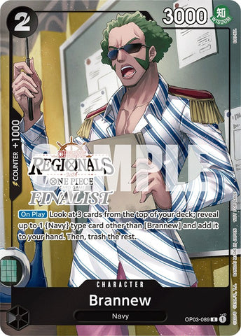 Brannew (Offline Regional 2024) [Finalist] [One Piece Promotion Cards] Bandai