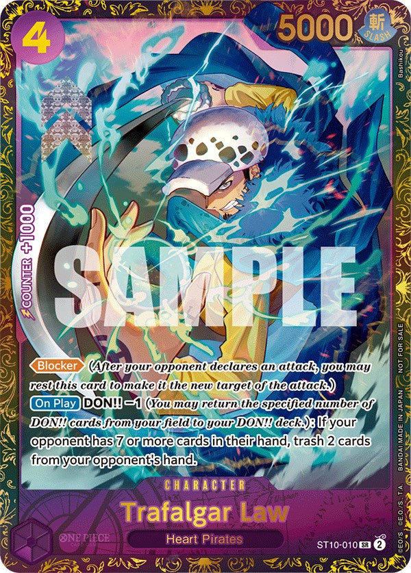 Trafalgar Law (ST10-010) [One Piece Promotion Cards] Bandai