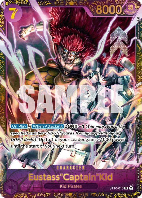 Eustass"Captain"Kid (ST10-013) [One Piece Promotion Cards] Bandai