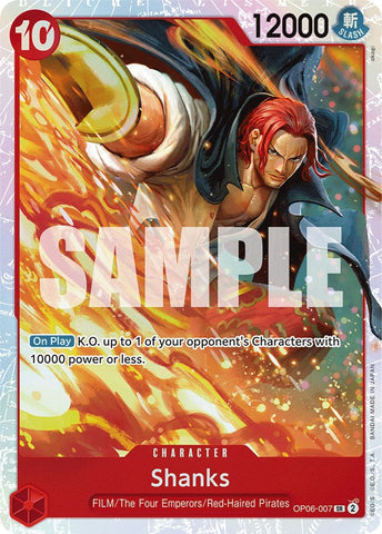 Shanks [Wings of the Captain] Bandai