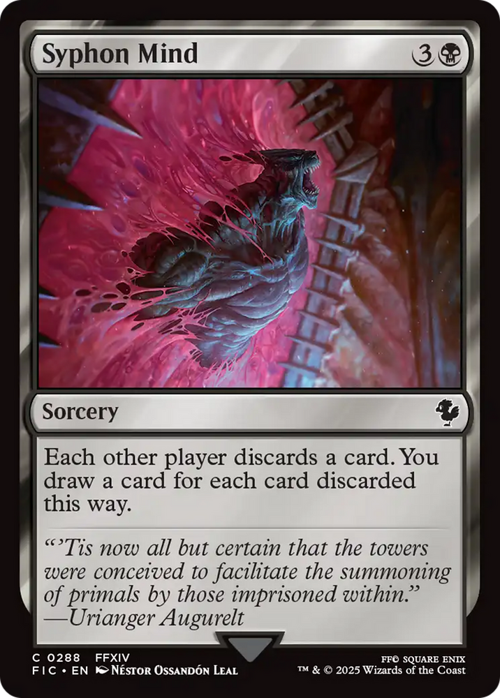 Syphon Mind [FINAL FANTASY Commander] Magic: The Gathering