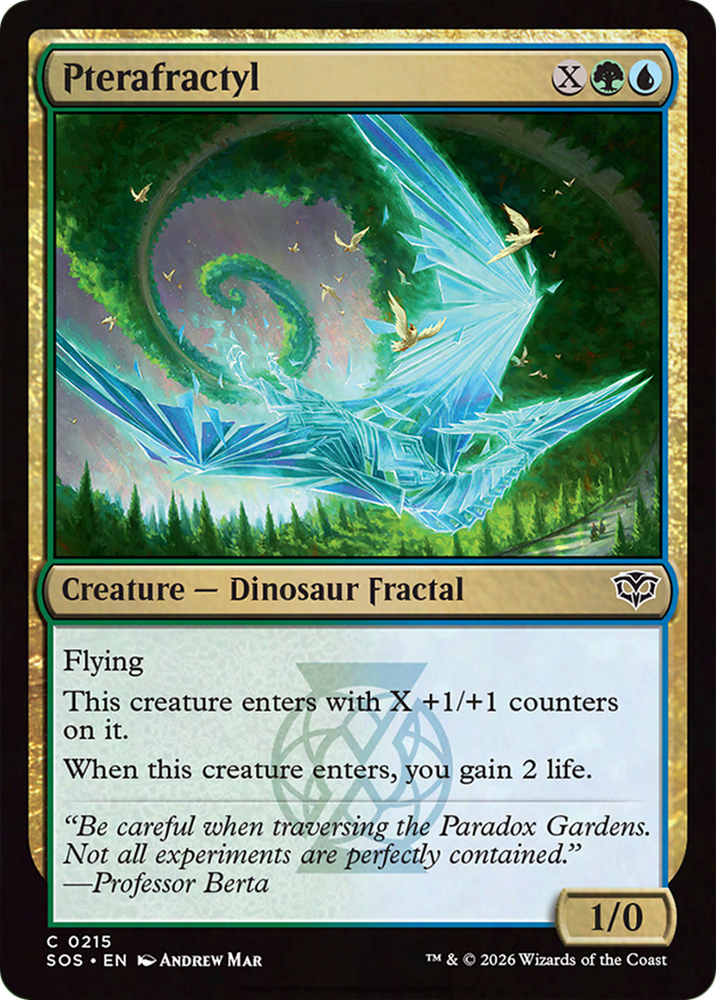 Pterafractyl [Secrets of Strixhaven] Magic: The Gathering