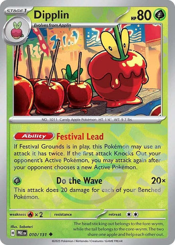 Dipplin (010/131) (Poke Ball Pattern) [Scarlet & Violet: Prismatic Evolutions] Pokémon