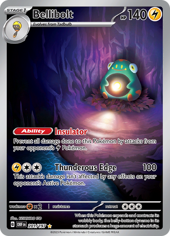 Bellibolt (201/197) [Scarlet & Violet: Obsidian Flames] Pokémon