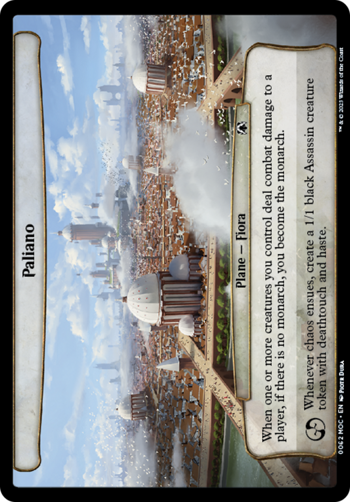 Paliano [March of the Machine Commander] Magic: The Gathering