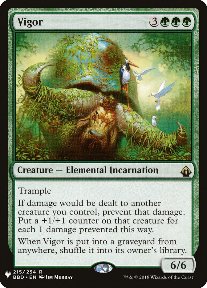 Vigor [Mystery Booster] Magic: The Gathering