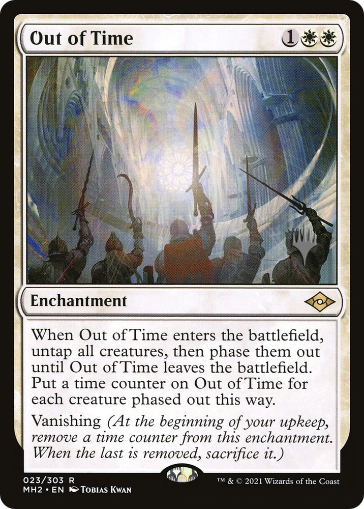 Out of Time (Promo Pack) [Murders at Karlov Manor Promos] Magic: The Gathering