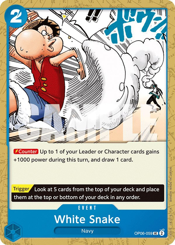 White Snake [Wings of the Captain] Bandai
