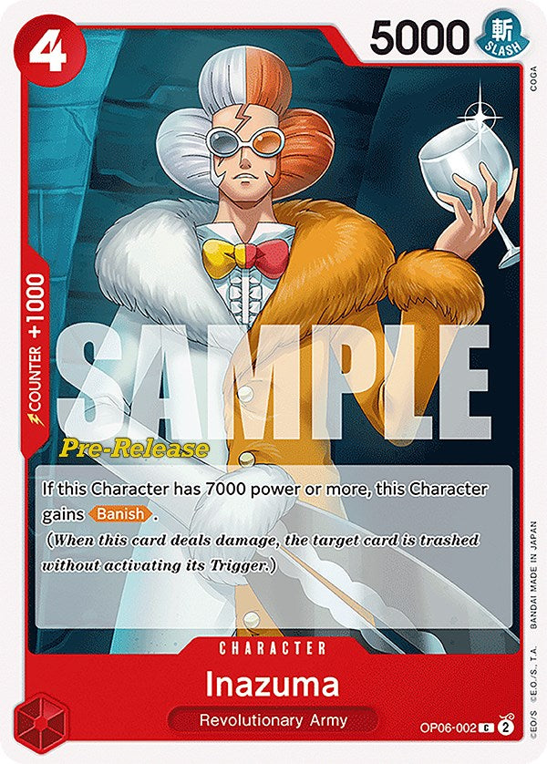 Inazuma [Wings of the Captain Pre-Release Cards] Bandai