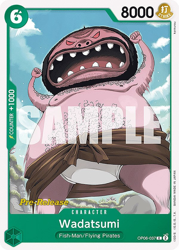 Wadatsumi [Wings of the Captain Pre-Release Cards] Bandai