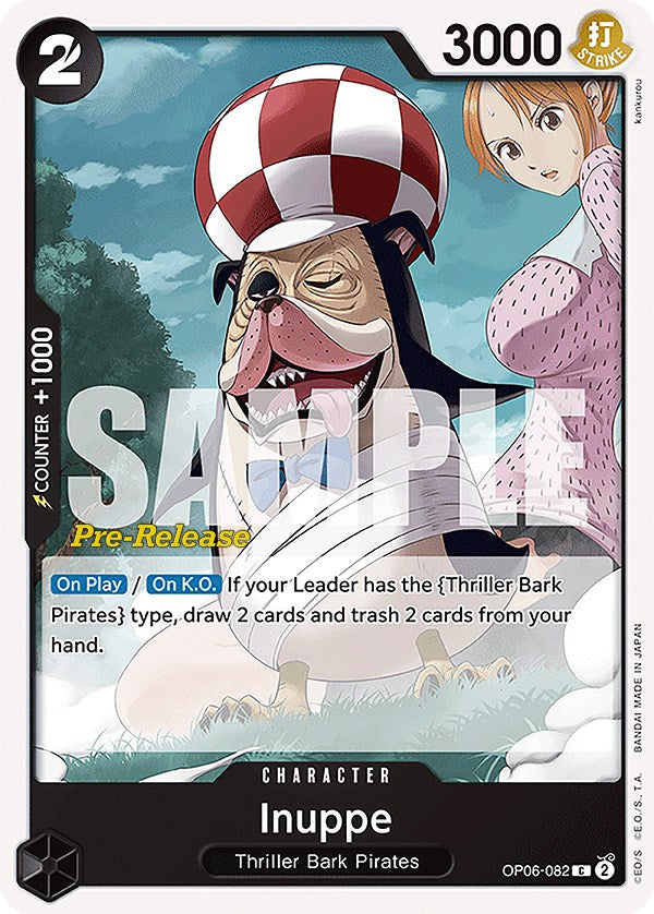 Inuppe [Wings of the Captain Pre-Release Cards] Bandai