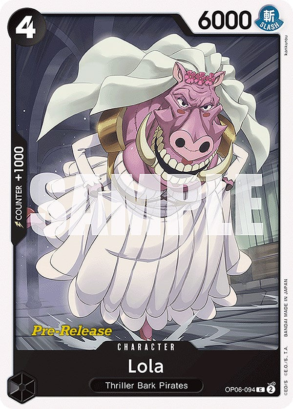 Lola [Wings of the Captain Pre-Release Cards] Bandai