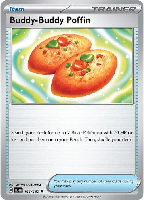 Buddy-Buddy Poffin (144/162) [Scarlet & Violet: Temporal Forces] Pokémon