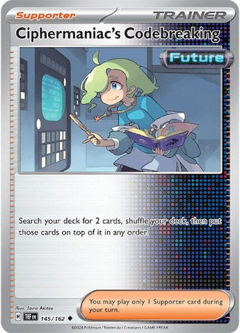 Ciphermaniac's Codebreaking (145/162) [Scarlet & Violet: Temporal Forces] Pokémon