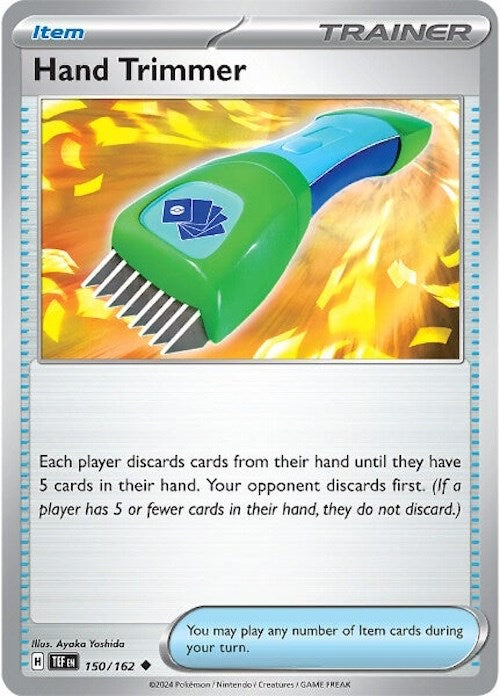 Hand Trimmer (150/162) [Scarlet & Violet: Temporal Forces] Pokémon