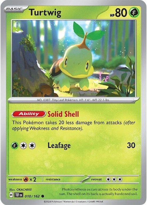Turtwig (010/162) [Scarlet & Violet: Temporal Forces] Pokémon