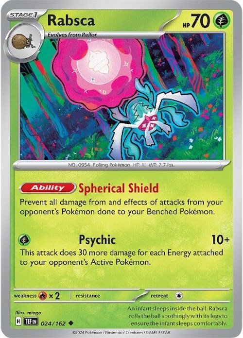 Rabsca (024/162) [Scarlet & Violet: Temporal Forces] Pokémon
