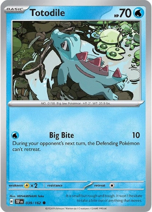 Totodile (039/162) [Scarlet & Violet: Temporal Forces] Pokémon