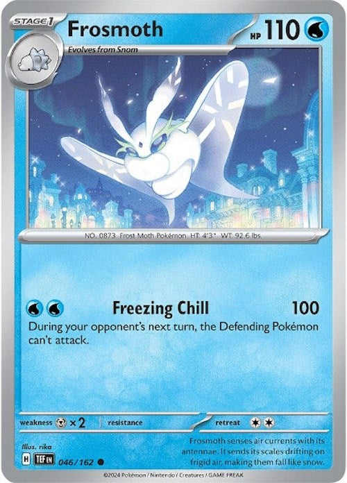 Frosmoth (046/162) [Scarlet & Violet: Temporal Forces] Pokémon