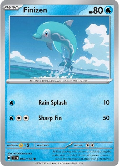 Finizen (048/162) [Scarlet & Violet: Temporal Forces] Pokémon