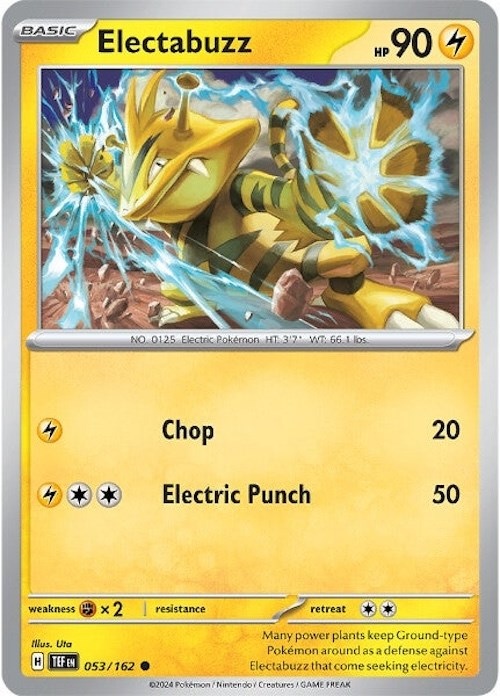 Electabuzz (053/162) [Scarlet & Violet: Temporal Forces] Pokémon