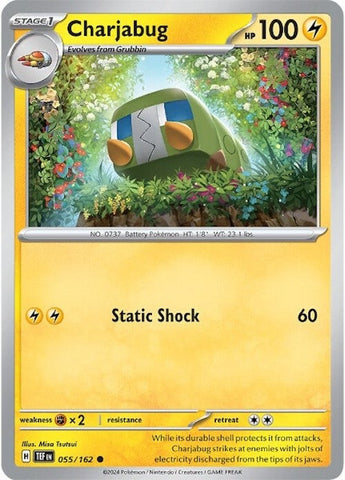 Charjabug (055/162) [Scarlet & Violet: Temporal Forces] Pokémon