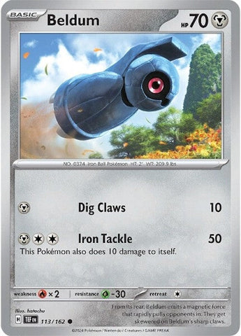 Beldum (113/162) [Scarlet & Violet: Temporal Forces] Pokémon