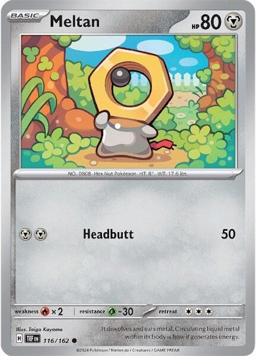 Meltan (116/162) [Scarlet & Violet: Temporal Forces] Pokémon