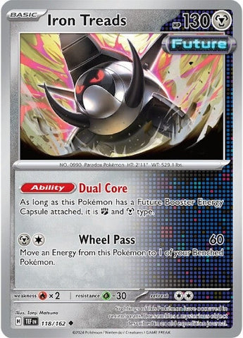 Iron Treads (118/162) [Scarlet & Violet: Temporal Forces] Pokémon