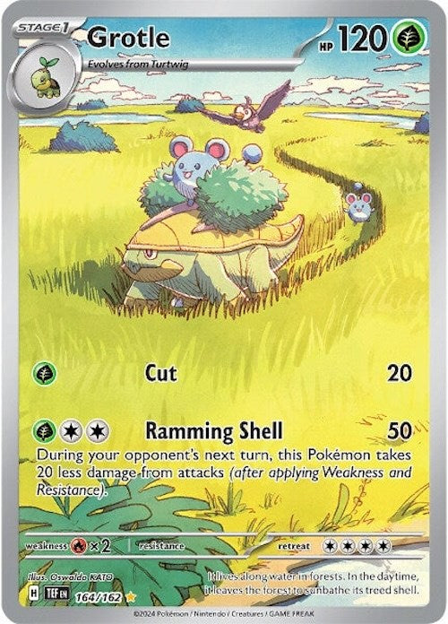 Grotle (164/162) [Scarlet & Violet: Temporal Forces] Pokémon