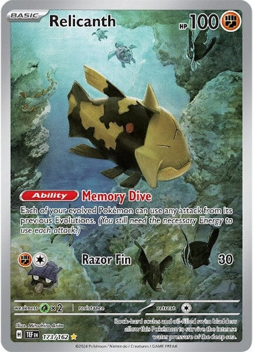 Relicanth (173/162) [Scarlet & Violet: Temporal Forces] Pokémon