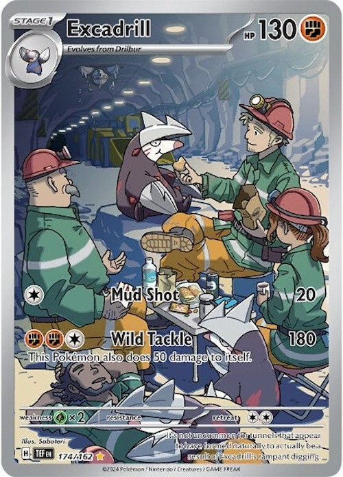 Excadrill (174/162) [Scarlet & Violet: Temporal Forces] Pokémon