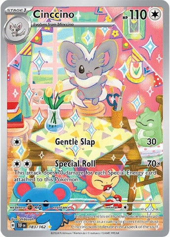 Cinccino (183/162) [Scarlet & Violet: Temporal Forces] Pokémon