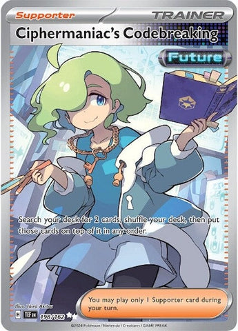 Ciphermaniac's Codebreaking (198/162) [Scarlet & Violet: Temporal Forces] Pokémon
