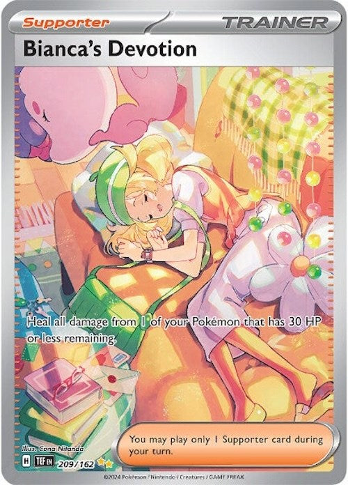 Bianca's Devotion (209/162) [Scarlet & Violet: Temporal Forces] Pokémon