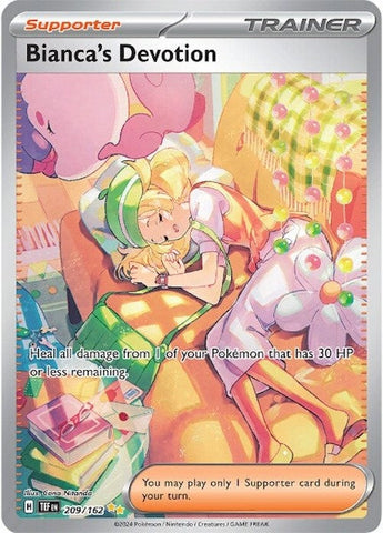 Bianca's Devotion (209/162) [Scarlet & Violet: Temporal Forces] Pokémon