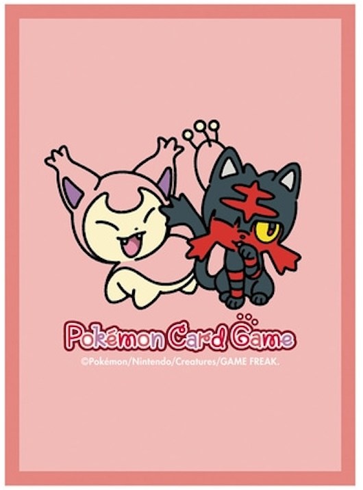 Card Sleeves - Litten and Skitty (64-Pack) (Pokemon Center Japan Exclusive) Pokémon