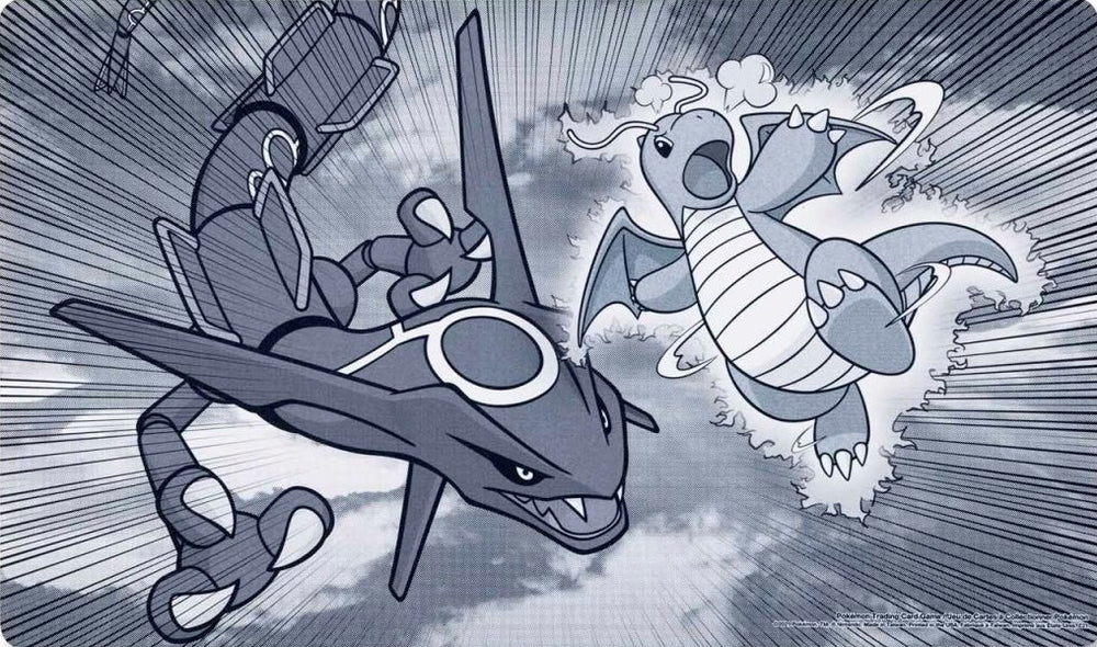 Playmat - Dragonite & Rayquaza Collide Pokémon