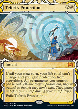 Teferi's Protection (Foil Etched) [Strixhaven: Mystical Archive] Magic: The Gathering